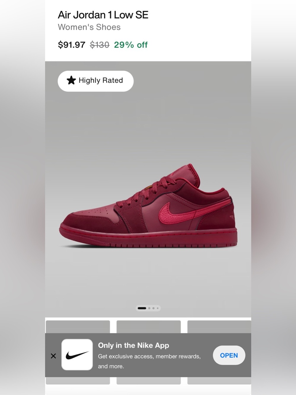 Nike Air Jordan 1 Low-Top Sneakers